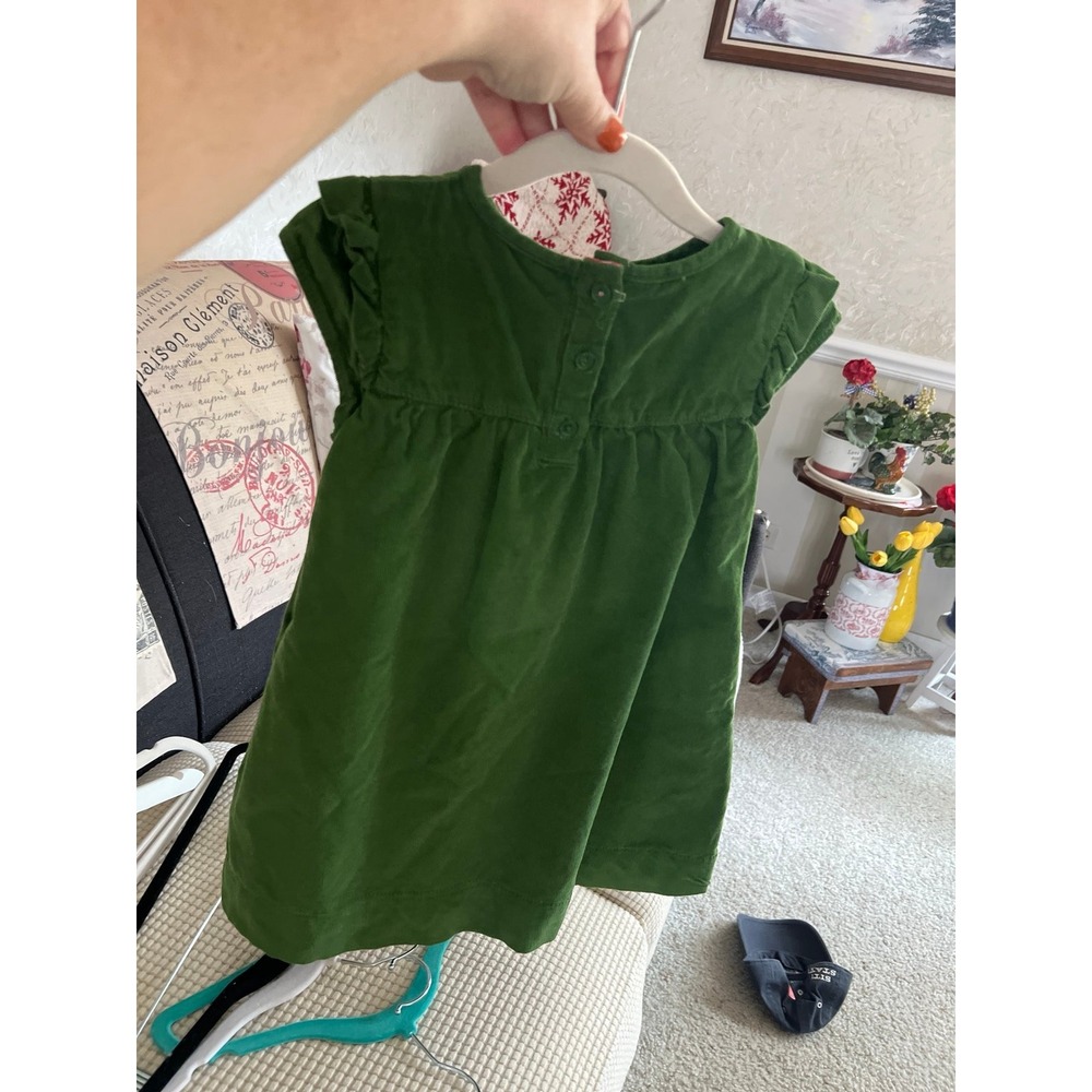 Mini Boden Easy Everyday Corduroy‎ Dress girls 3-4 - Picture 2 of 3